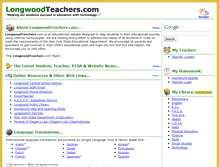 Tablet Screenshot of longwoodteachers.com
